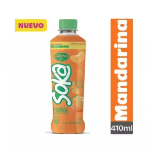 REFRESCO SOKA BOTELLA MANDARINA X410ml