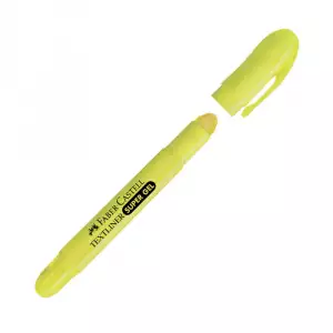 RESALTADOR FABER CASTELL GEL AMARILLO