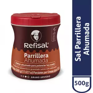 SAL REFISAL PARRILLERA AHUMADA TARRO X500g