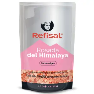 SAL REFISAL ROSADA HIMALAYA DOY PACK X200g