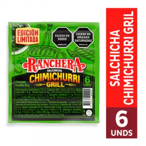 SALCHI RANCHERA CHIMICHURRI X204g
