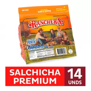 SALCHICHA RANCHERA X14 X480g