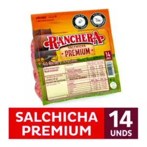 SALCHICHA RANCHERA X14 X480g