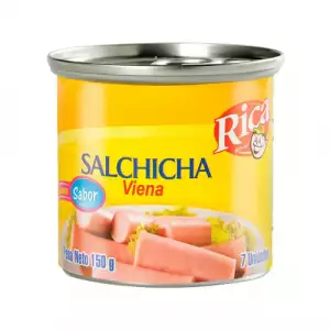 SALCHICHA RICA RES VIENA X100g