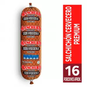SALCHICHON RANCHERA CERVECERO X480g