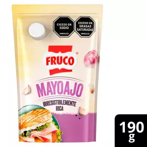 SALSA MAYO AJO FRUCO X190g