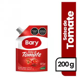SALSA TOMATE BARY DOY PACK X200g