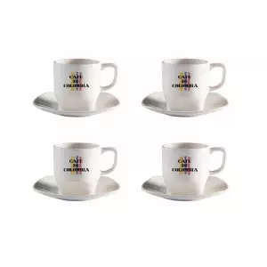 SET DE TÉ CORONA CAFE DE COLOMBIA X8pz