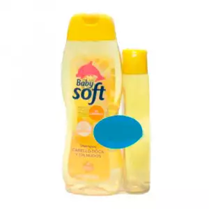 SHAMPOO BABY SOFT DOCIL X400ml+200ml PRECIO ESPECIAL