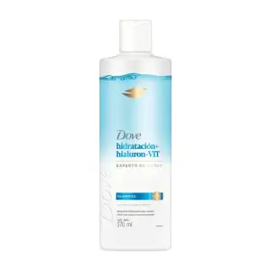 SHAMPOO DOVE HIDRATACION+ HIALURON-VIT X370ml