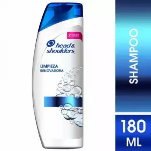 SHAMPOO HEAD SHOULDERS LIMPIEZA RENOVADORA X180ml