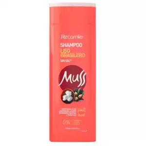 SHAMPOO MUSS LISO BRASILERO X400ml