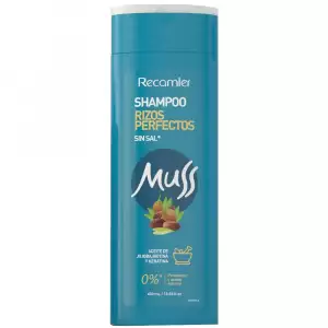 SHAMPOO MUSS RIZOS PERFECTOS X400ml