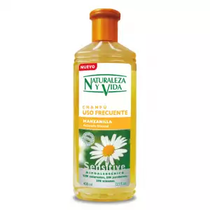SHAMPOO NATURALEZA Y VIDA ACLARANTE MANZANILLA X400ml