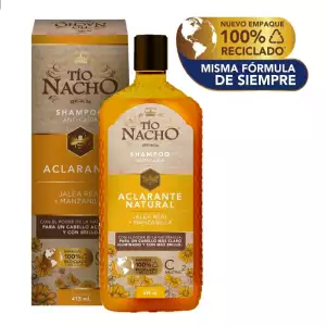 SHAMPOO TIO NACHO ACLARADOR NATURAL X400ml