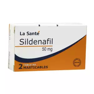 SILDENAFIL MAST X50mg SANTE X2 TABLETAS