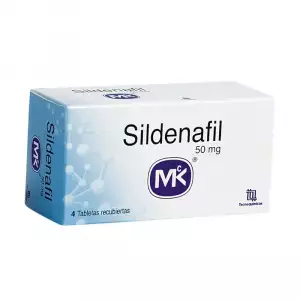 SILDENAFIL X50mg MK X4 TABLETAS