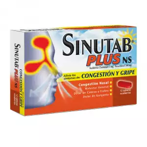 SINUTAB PLUS NS X12 TABLETAS