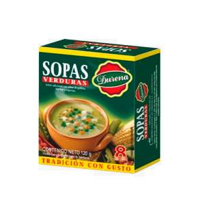SOPA DURENA VERDURAS X120g - Mercado Zapatoca