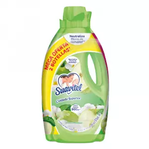 SUAVIZANTE SUAVITEL FRESCURA MANZANA X2 X970ml