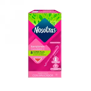 TAMPON NOSOTRAS CON APLICADOR SUPERIOR X8u