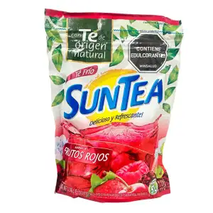 TE POLVO SUNTEA FRUTOS ROJOS 9L X240g