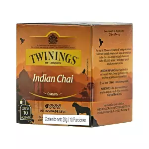 TE TWININGS INDIAN CHAI X10u X2g