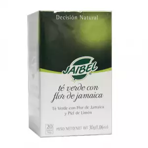 TE VERDE JAIBEL FLOR DE JAMAICA X20s