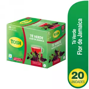 TE VERDE TOSH FLOR JAMAICA X20s
