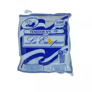 TENEDOR No.6 LA EUROPEA X100un