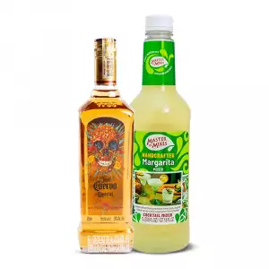 TEQUILA JOSE CUERVO REPOSADO CALABERA X750ml GRATIS MARGARITA MASTER