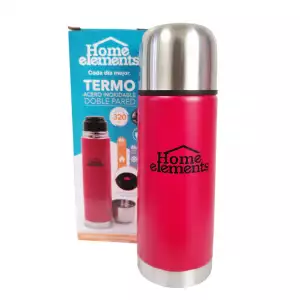 TERMO HOME ELEMENT ACERO GRIS X320ml