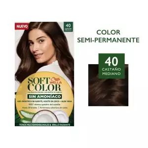 TI No.TE SOFT COLOR KIT  No.40 CASTAÑO MEDIO X2U