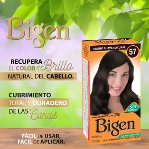 TINTE BIGEN 57 NEGRO SUAVE
