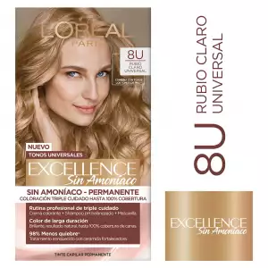 TINTE EXCELLENCE SIN AMONIACO No.7U RUBIO CLARO UNIVERSAL