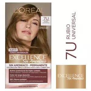 TINTE EXCELLENCE SIN AMONIACO No.7U RUBIO UNIVERSAL