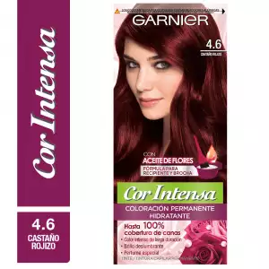 TINTE GARNIER NUTRISSE COR INTENSA No.4.6 CASTAÑO ROJIZO