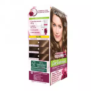 TINTE GARNIER NUTRISSE COR INTENSA No.6.0 RUBIO OSCURO
