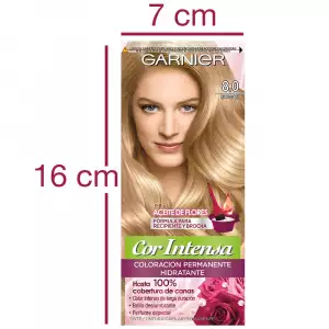 TINTE GARNIER NUTRISSE COR INTENSA No.8.0 RUBIO CLARO