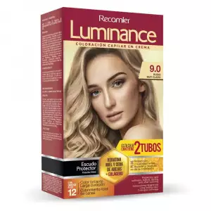TINTE LUMINANCE DOBLE TUBO No. 7.00 RUBIO MEDIANO INTENSO GRATIS OXIGENTA
