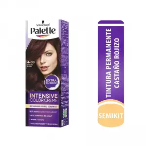 TINTE PALETTE SEMIKIT T4-88 CASTAÑO ROJIZO