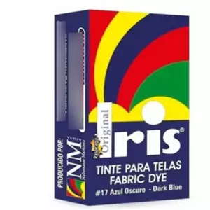 TINTE TELAS IRIS AZUL OSCURO X9g