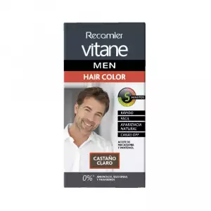 TINTE VITANE CASTAÑO CLARO MEN X25g