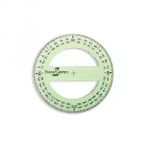 TRANSPORTADOR FABER CASTELL 360