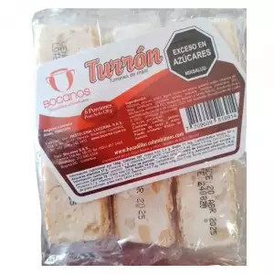 TURRON MANI BOCANOS X120g