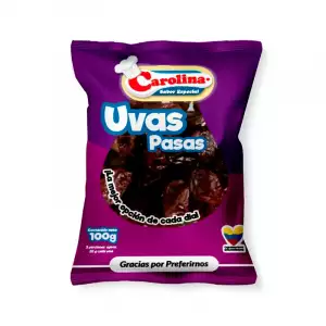 UVAS PASAS CAROLINA X100 GR