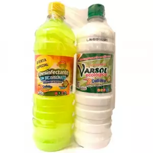 VARSOL DELICIAS ECOLOGICO X850ml + DESINFECTANTE