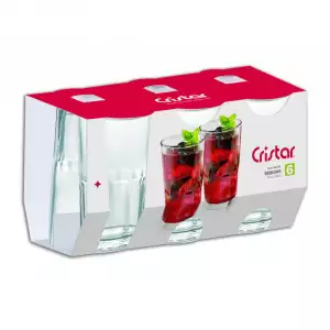 VASO CRISTAR BEBIDAS NOVA X6un