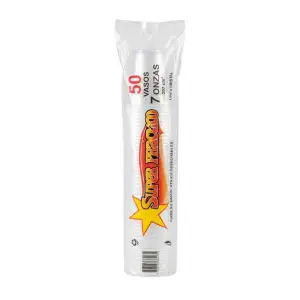 VASO TROFORMAS SUPERPRACTICO 7 ONZAS X50u