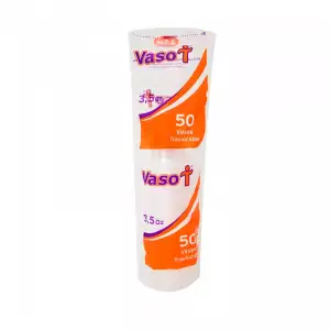 VASO WAU TRANSPARENTE 3.5oz X50u